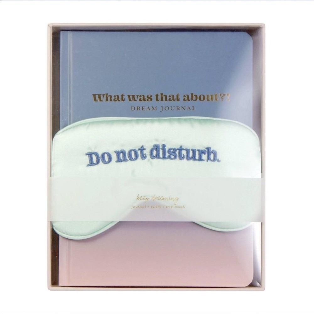 Garven 6” x 8” Dream Journal with Sleep Mask